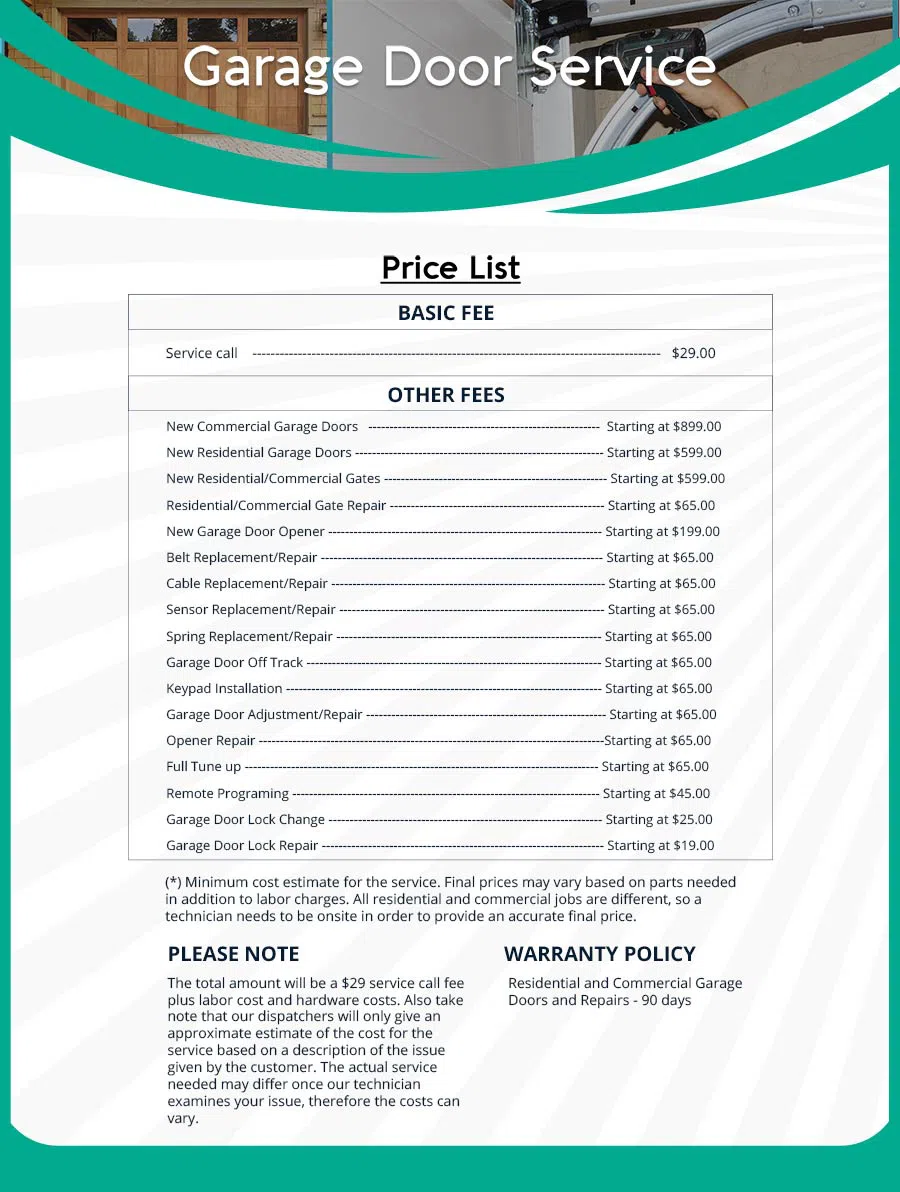 Central Garage Doors Compton, CA 310-846-3028